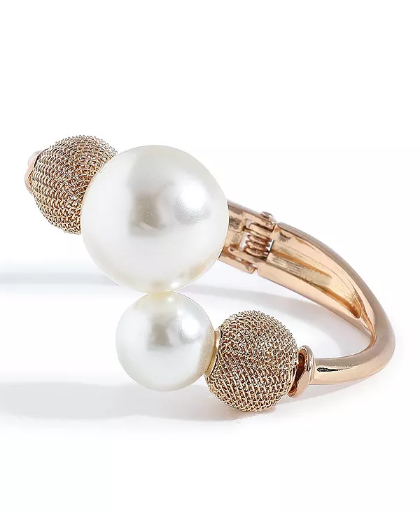 Женский браслет с шариковым наконечником Sohi, gold
Женский браслет с шариковым наконечником Sohi, gold