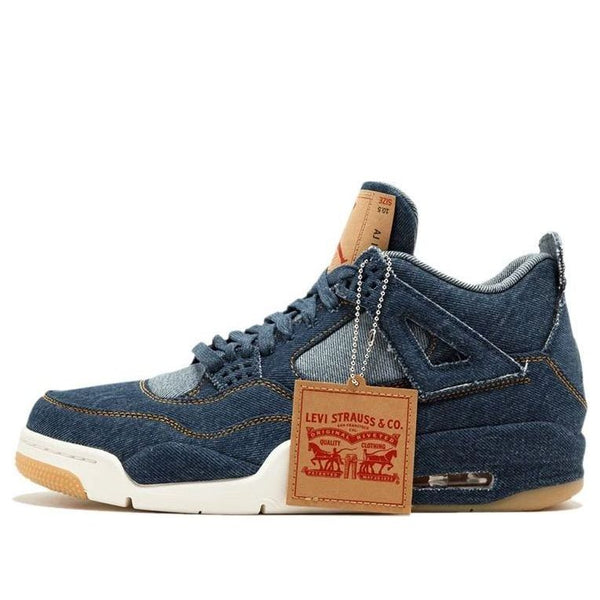 Кроссовки 4 retro x levidenim' Air Jordan, синий
Кроссовки 4 retro x levidenim' Air Jordan, синий