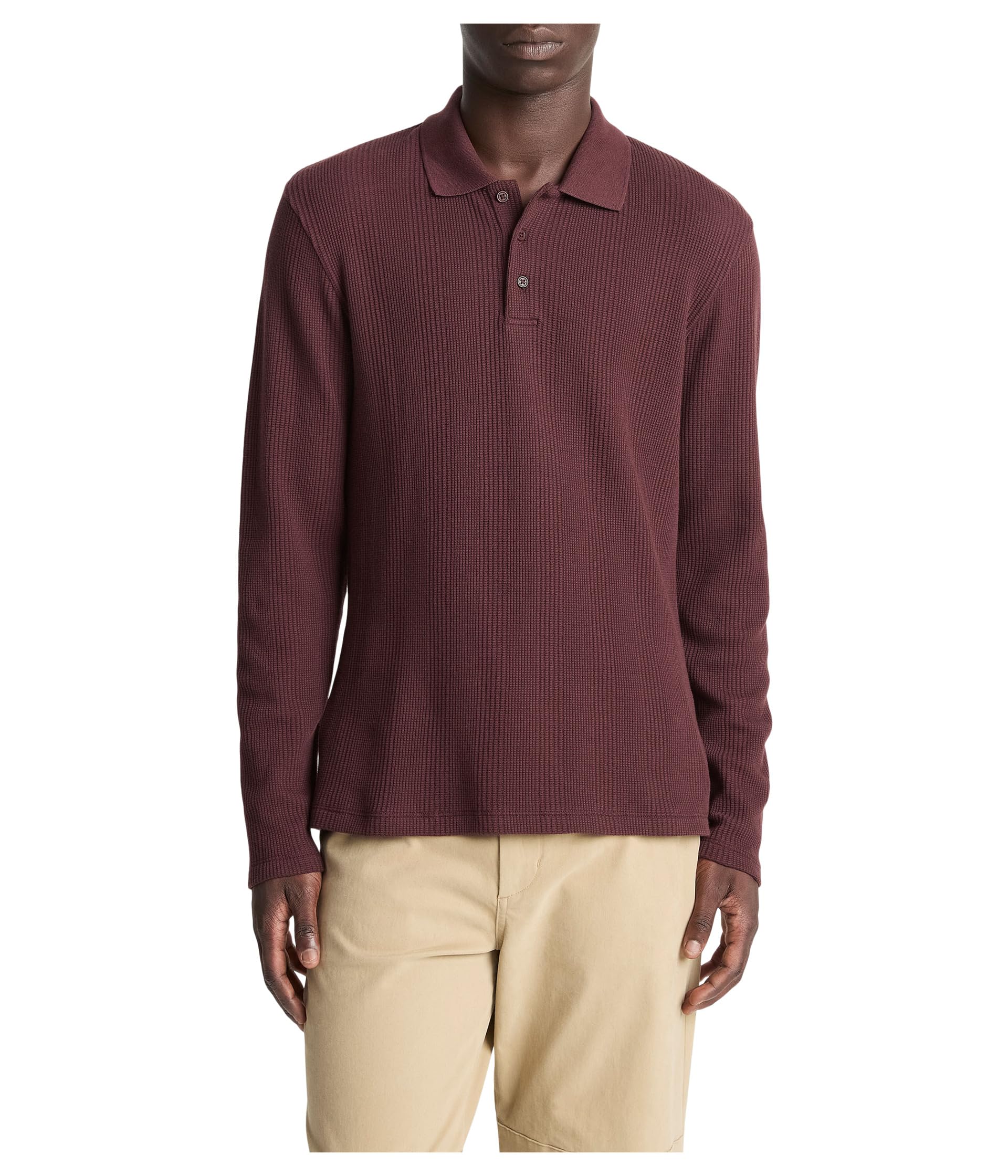 Поло Vince Variegated Texture Long Sleeve Polo, цвет Port
Поло Vince Variegated Texture Long Sleeve Polo, цвет Port