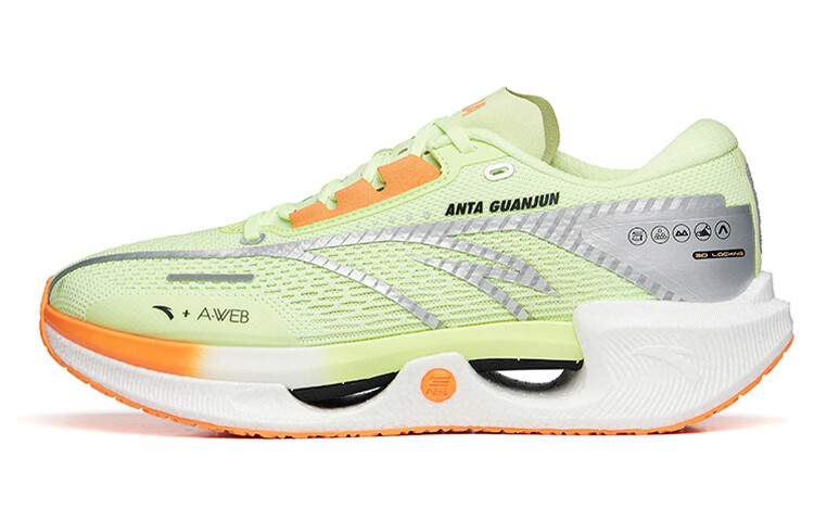 Кроссовки мужские с низким верхом Sprout Green/флуоресцентная Glaze Orange/серебристый Anta
Кроссовки мужские с низким верхом Sprout Green/флуоресцентная Glaze Orange/серебристый Anta