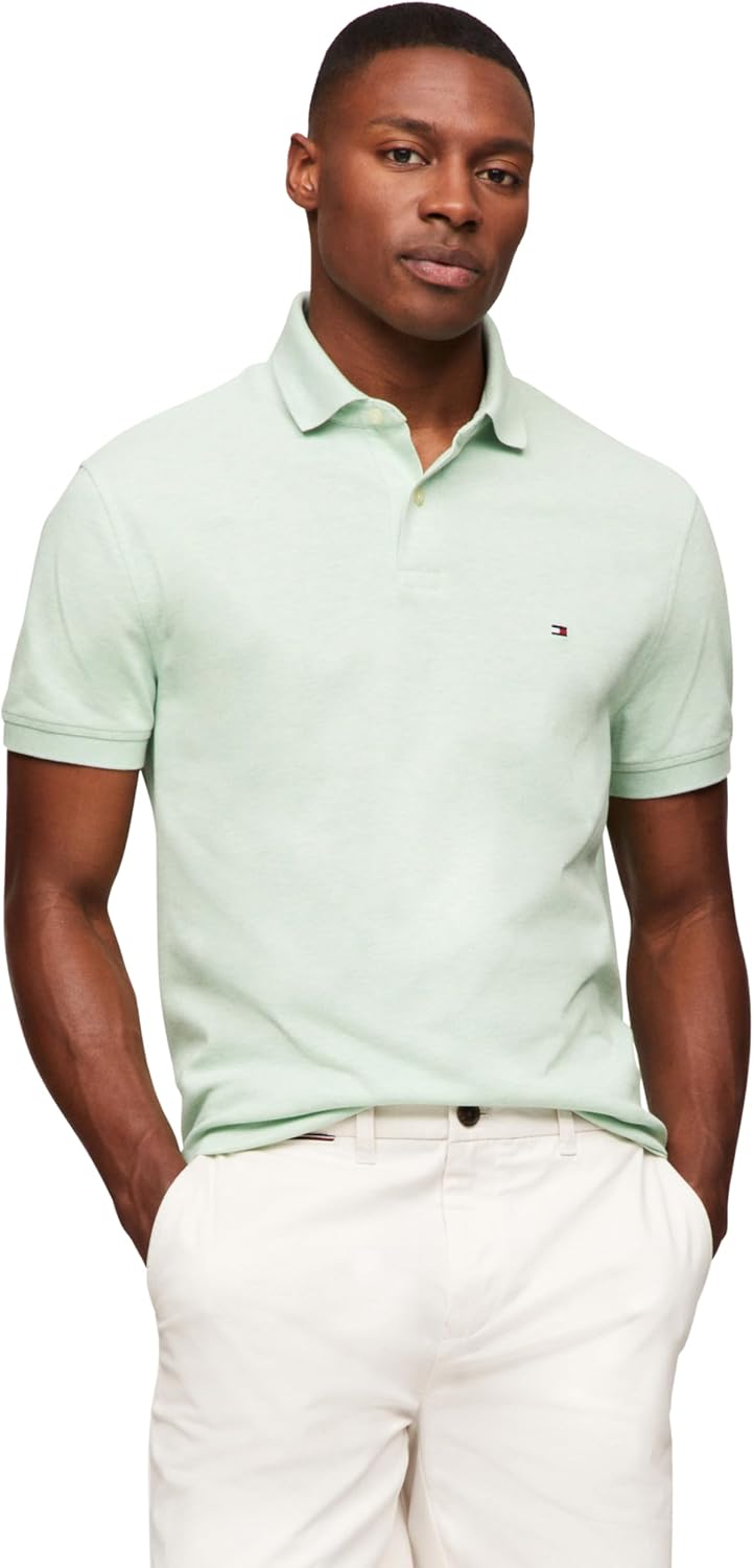 Мужские рубашки поло с короткими рукавами Tommy Hilfiger классического кроя из эластичного органического хлопка пике, Mint Gel Heather, Зеленый, Мужские рубашки поло с короткими рукавами Tommy Hilfiger классического кроя из эластичного органического хлопк
Мужские рубашки поло с короткими рукавами Tommy Hilfiger классического кроя из эластичного органического хлопка пике, Mint Gel Heather, Зеленый, Мужские рубашки поло с короткими рукавами Tommy Hilfiger классического кроя из эластичного органического хлопк