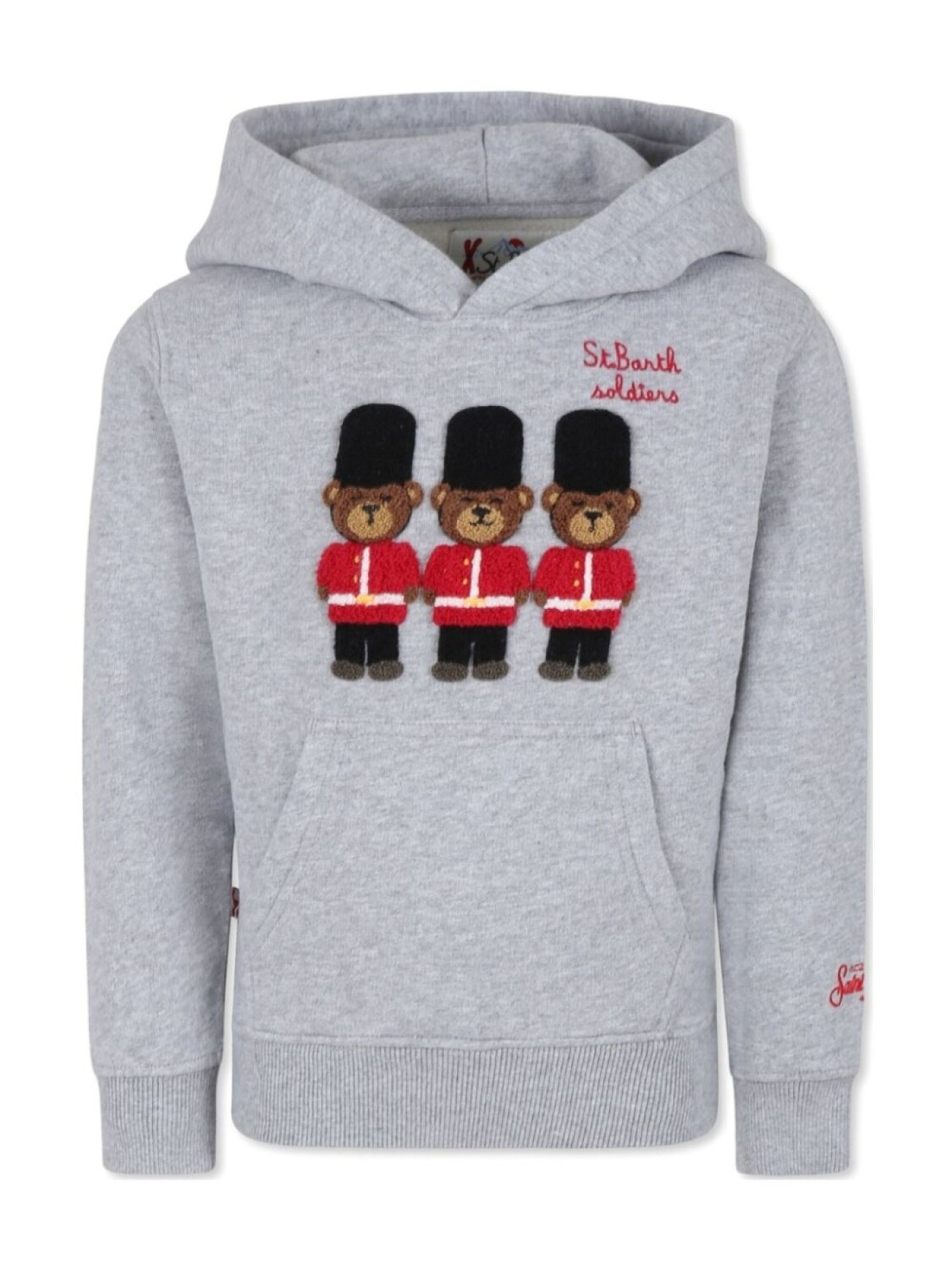 Толстовка с капюшоном с аппликацией MC2 Saint Barth Kids, серый
Толстовка с капюшоном с аппликацией MC2 Saint Barth Kids, серый