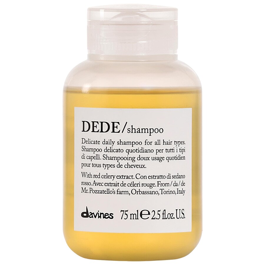 Мини-шампунь DEDE для ежедневного использования Davines, 2.5 oz/75 ml
Мини-шампунь DEDE для ежедневного использования Davines, 2.5 oz/75 ml