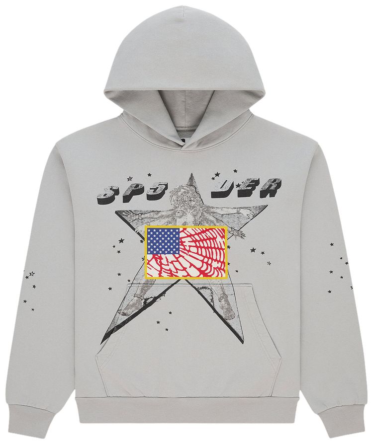 Худи Sp5der Star Girl, серый
Худи Sp5der Star Girl, серый