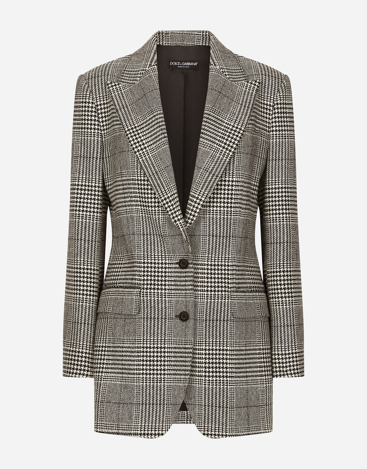Однобортный жакет в клетку "гленчек" Dolce & Gabbana, мультиколор
Однобортный жакет в клетку "гленчек" Dolce & Gabbana, мультиколор