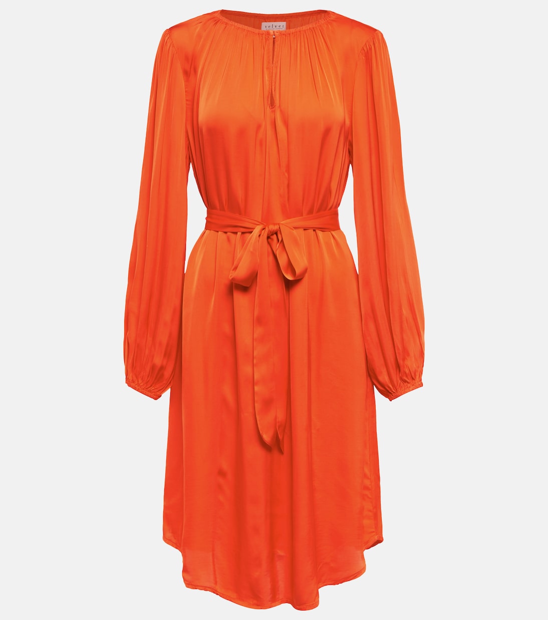 Атласное платье миди Adela Velvet, Hibiscus 
Атласное платье миди Adela Velvet, Hibiscus