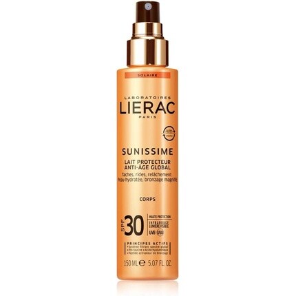 Sunissime Защитное молочко для тела Spf30 150 мл Global Anti-Aging Spf 30, Lierac
Sunissime Защитное молочко для тела Spf30 150 мл Global Anti-Aging Spf 30, Lierac
