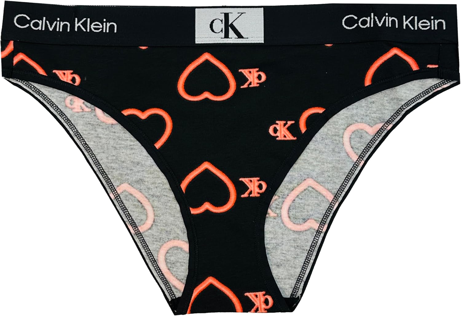 Женские трусики-бикини Calvin Klein из хлопка, 1996 г., Neon Hearts Black
Женские трусики-бикини Calvin Klein из хлопка, 1996 г., Neon Hearts Black