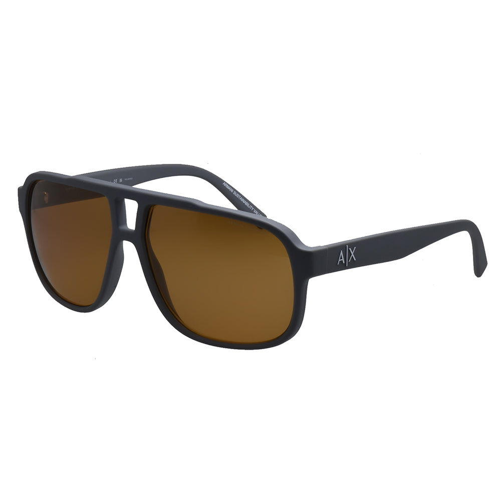 Armani Exchange AX 4104S 824983 61 мм унисекс прямоугольные солнцезащитные очки, цвет matte grey
Armani Exchange AX 4104S 824983 61 мм унисекс прямоугольные солнцезащитные очки, цвет matte grey