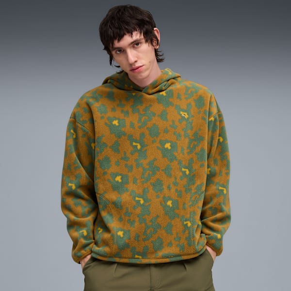 Мужская флисовая толстовка с рисунком All-Over-Print Puma, зеленый
Мужская флисовая толстовка с рисунком All-Over-Print Puma, зеленый