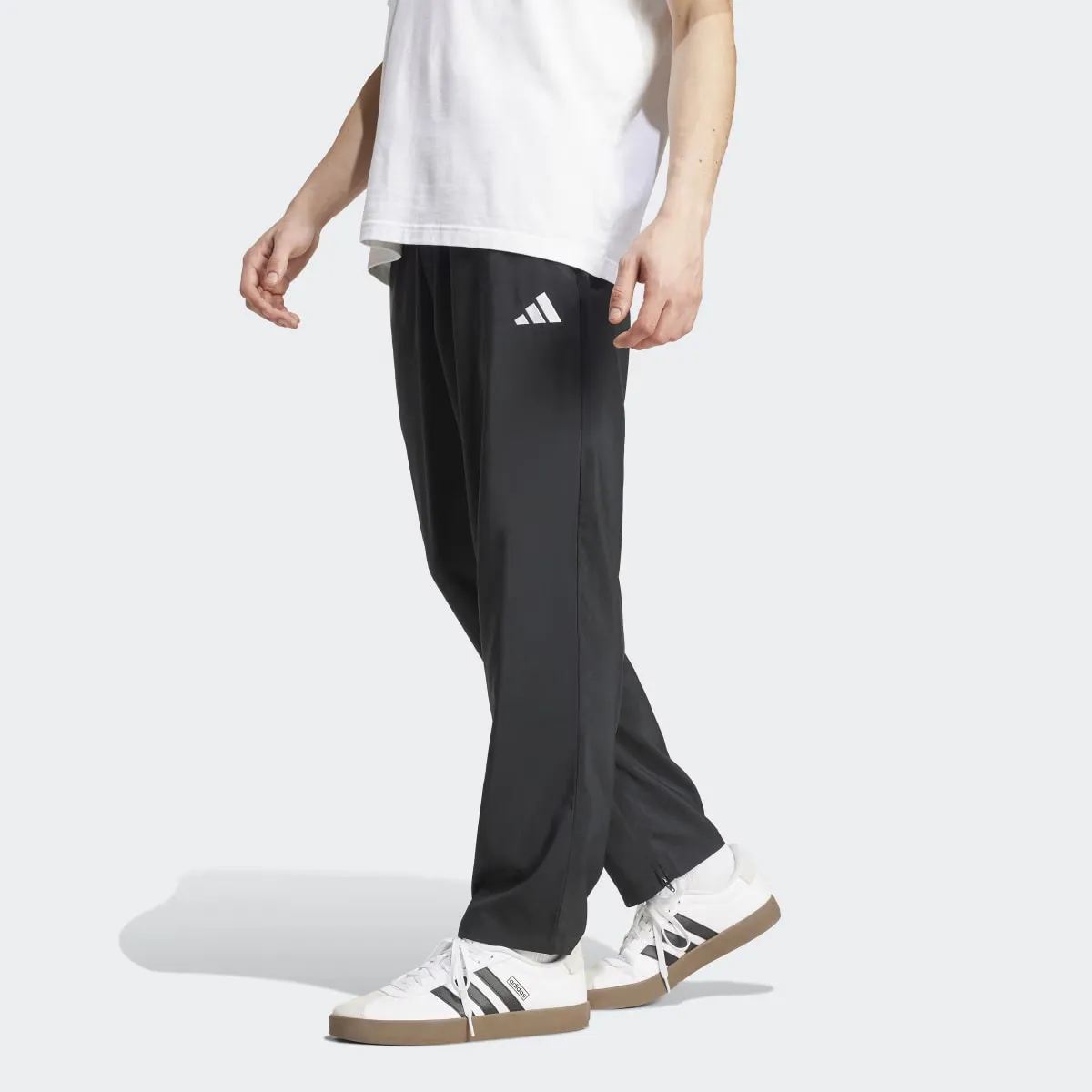 Мужские брюки Adidas Essentials Stanford с небольшим логотипом и открытым краем, черный
Мужские брюки Adidas Essentials Stanford с небольшим логотипом и открытым краем, черный