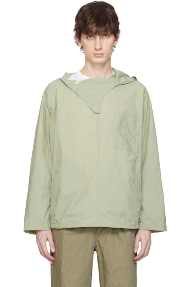 Куртка-рубашка цвета хаки из нейлона с капюшоном DOCUMENT
Куртка-рубашка цвета хаки из нейлона с капюшоном DOCUMENT