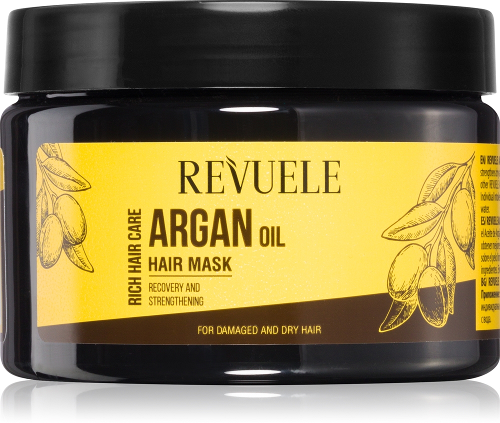 Маска для волос с аргановым маслом, интенсивный эффект, маска для сухих и поврежденных волос Revuele, 360 мл
Маска для волос с аргановым маслом, интенсивный эффект, маска для сухих и поврежденных волос Revuele, 360 мл
