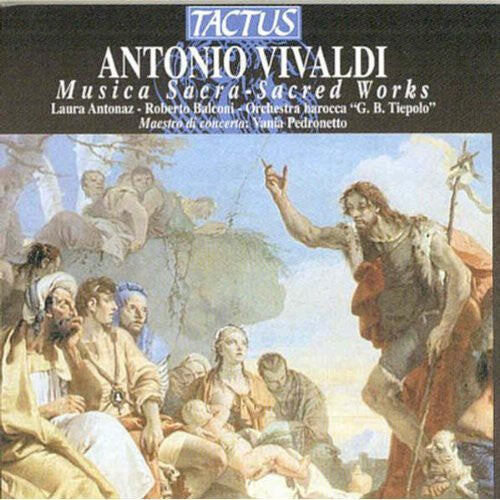CD диск Vivaldi / Antonaz / Balconi / Pedronetto: Sacred Works
CD диск Vivaldi / Antonaz / Balconi / Pedronetto: Sacred Works