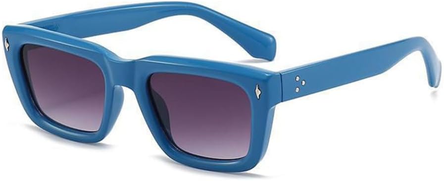 Солнцезащитные очки MUTYNE классические квадратные для женщин и мужчин, модные маленькие прямоугольные солнцезащитные очки в стиле ретро с двойной оправой, солнцезащитные очки UV400, Blue
Солнцезащитные очки MUTYNE классические квадратные для женщин и мужчин, модные маленькие прямоугольные солнцезащитные очки в стиле ретро с двойной оправой, солнцезащитные очки UV400, Blue