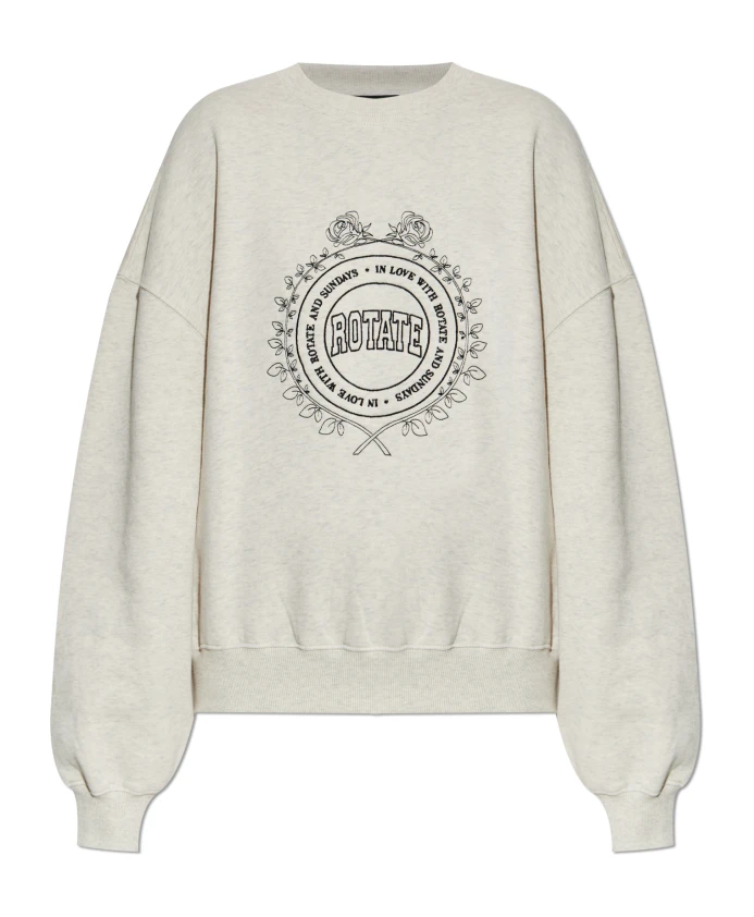 Толстовка с логотипом Rotate Birger Christensen, серый
Толстовка с логотипом Rotate Birger Christensen, серый