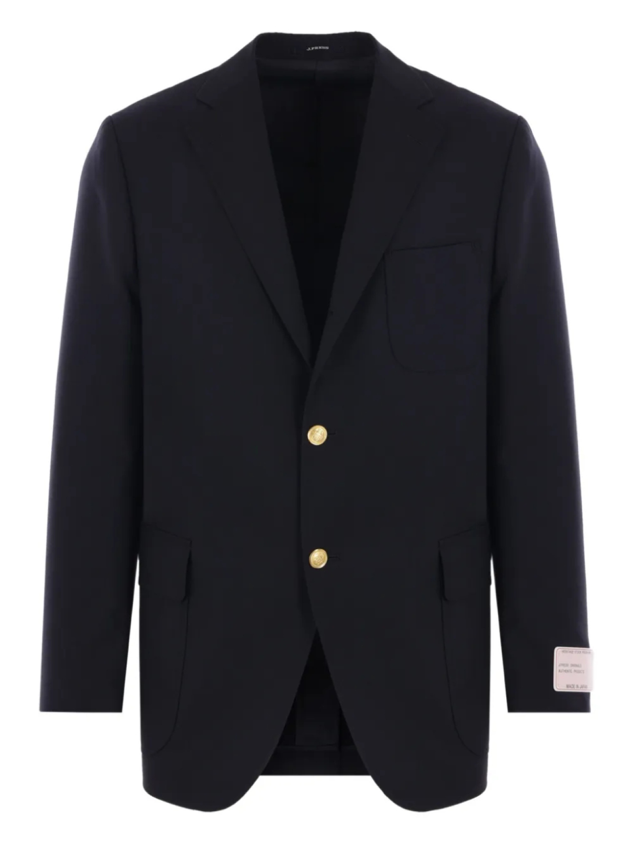 Однобортный шерстяной пиджак J.PRESS, синий
Однобортный шерстяной пиджак J.PRESS, синий