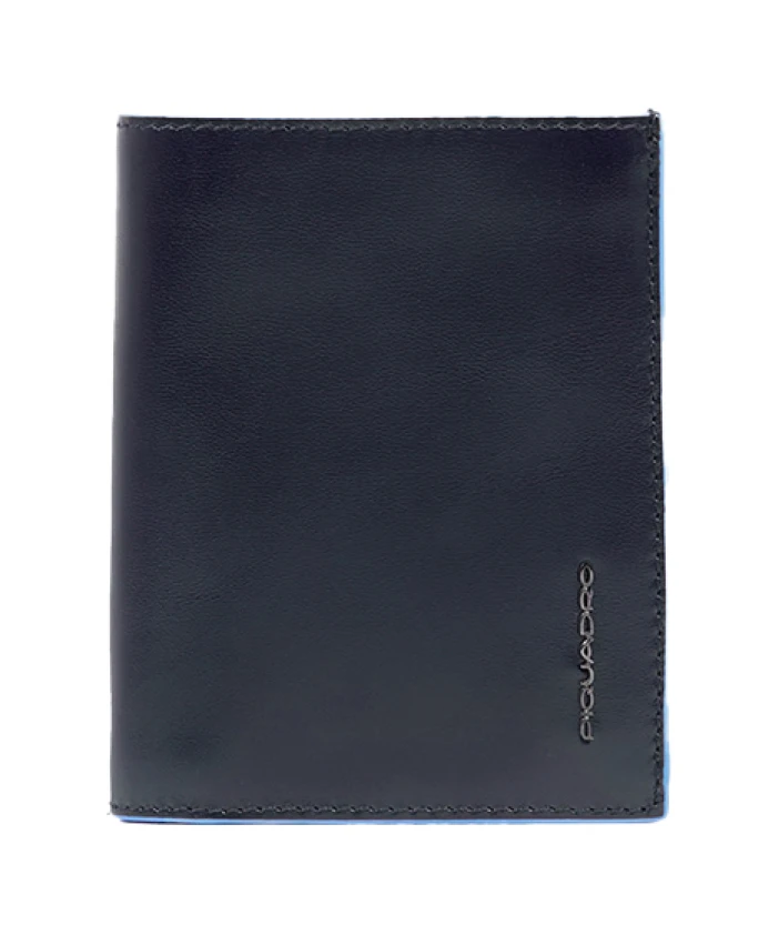 Синий квадратный вертикальный складной кошелек Piquadro, синий
Синий квадратный вертикальный складной кошелек Piquadro, синий