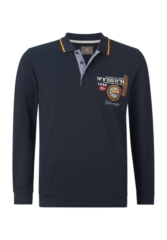 Рубашка поло с длинными рукавами loki Jan Vanderstorm, синий
Рубашка поло с длинными рукавами loki Jan Vanderstorm, синий