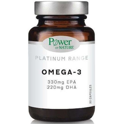 Platinum Range Omega-3 Epa 330 мг Dha 220 мг Пищевая добавка с жирными кислотами Омега-3 - 30 растительных капсул Power Health
Platinum Range Omega-3 Epa 330 мг Dha 220 мг Пищевая добавка с жирными кислотами Омега-3 - 30 растительных капсул Power Health