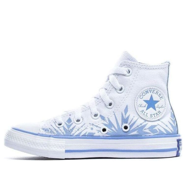 Кроссовки frozen 2 x chuck taylor all star high 'elsa' Converse, белый 
Кроссовки frozen 2 x chuck taylor all star high 'elsa' Converse, белый