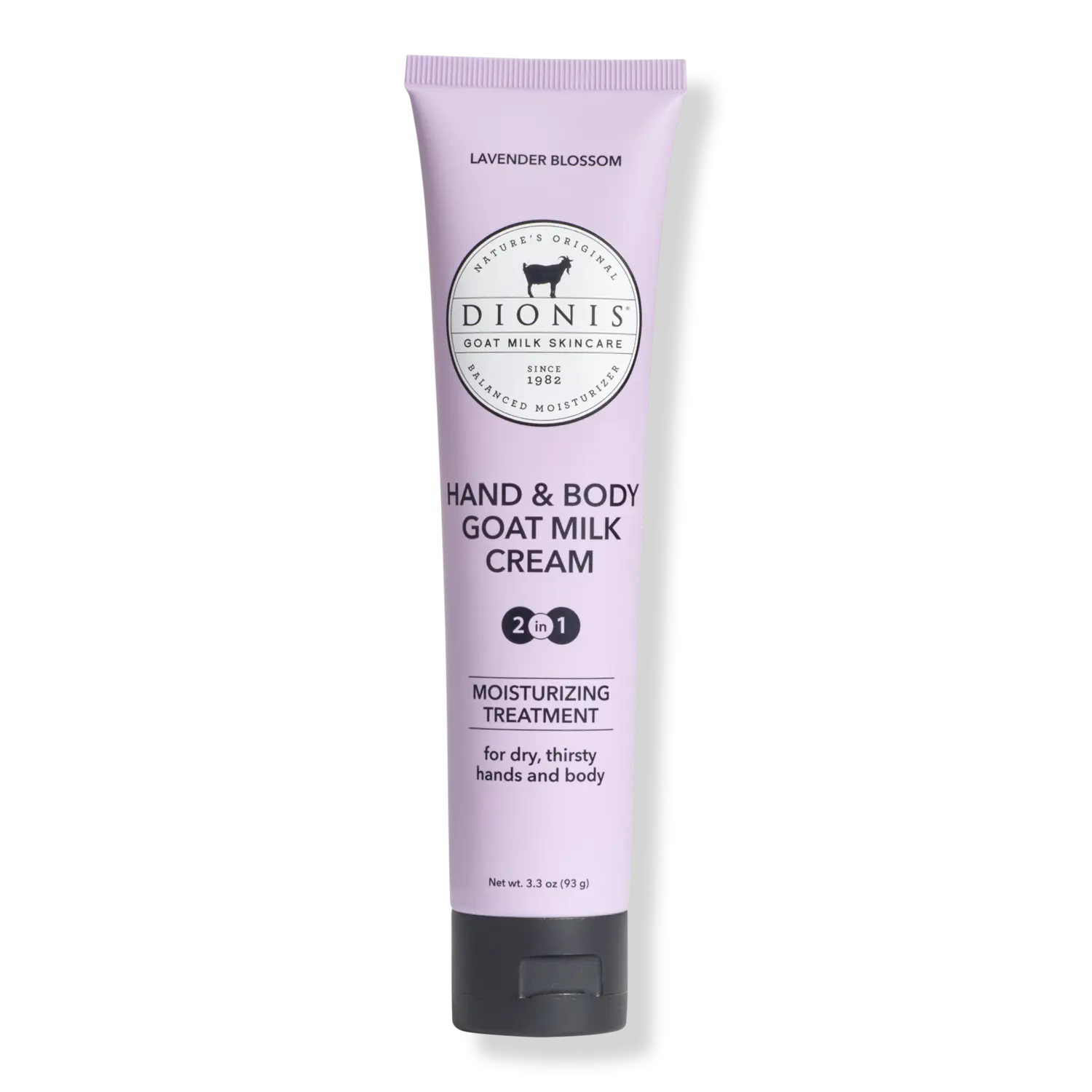 Крем для рук и тела на основе козьего молока Dionis, Lavender Blossom
Крем для рук и тела на основе козьего молока Dionis, Lavender Blossom