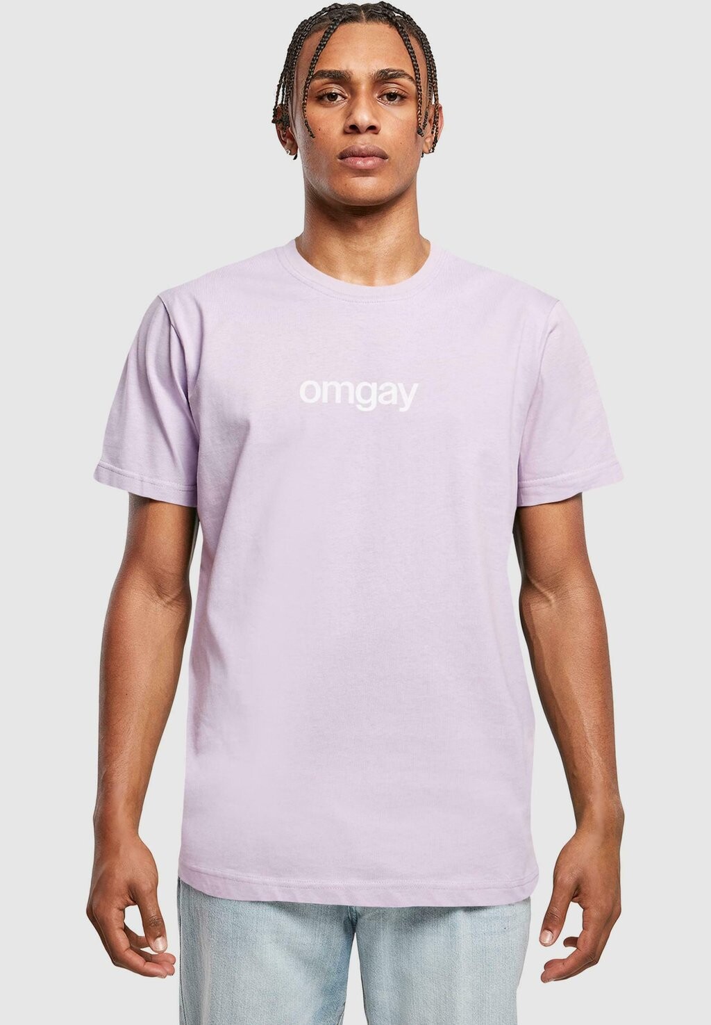 Футболка с принтом OMGAY PRIDE Mister Tee, фиолетовый
Футболка с принтом OMGAY PRIDE Mister Tee, фиолетовый