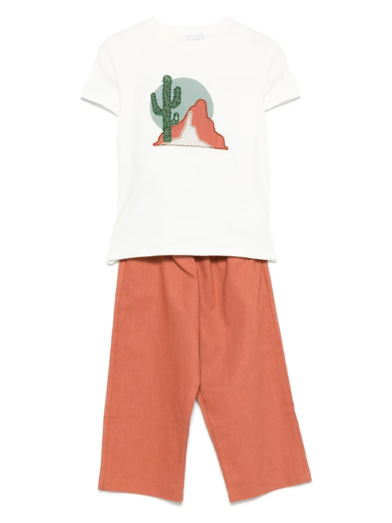 Брюки с резинкой на талии Miss Grant Kids, коричневый
Брюки с резинкой на талии Miss Grant Kids, коричневый