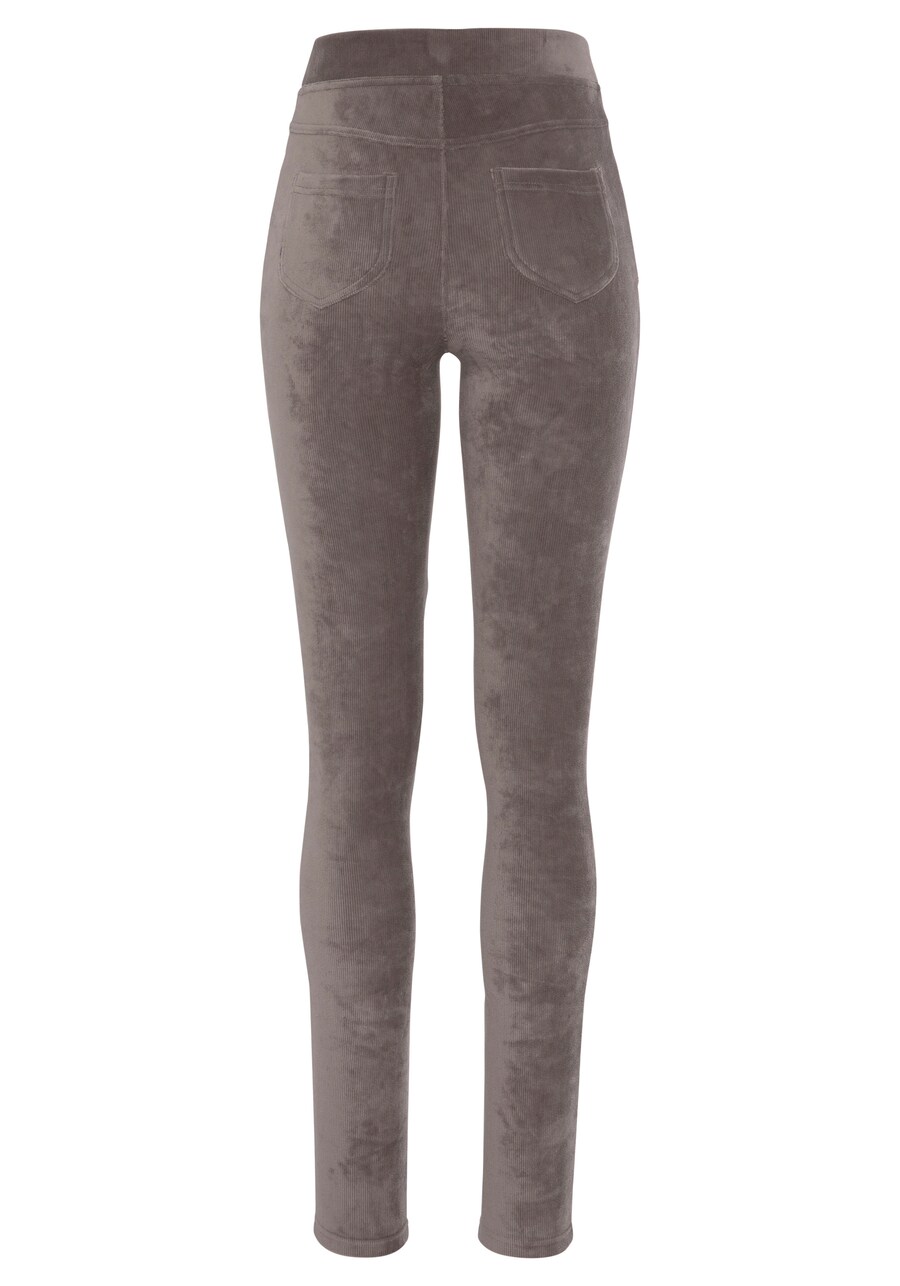 Узкие леггинсы LASCANA, серый
Узкие леггинсы LASCANA, серый