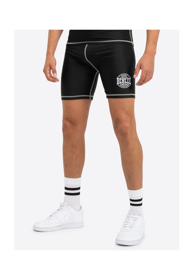 Функциональные шорты облегающего кроя с наклоном вниз Benlee, черный
Функциональные шорты облегающего кроя с наклоном вниз Benlee, черный