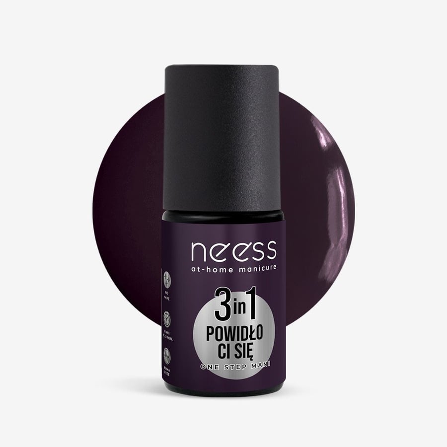 Гибридный лак для ногтей NEESS One Step 3in1 Powidło Ci Się 4 мл
Гибридный лак для ногтей NEESS One Step 3in1 Powidło Ci Się 4 мл