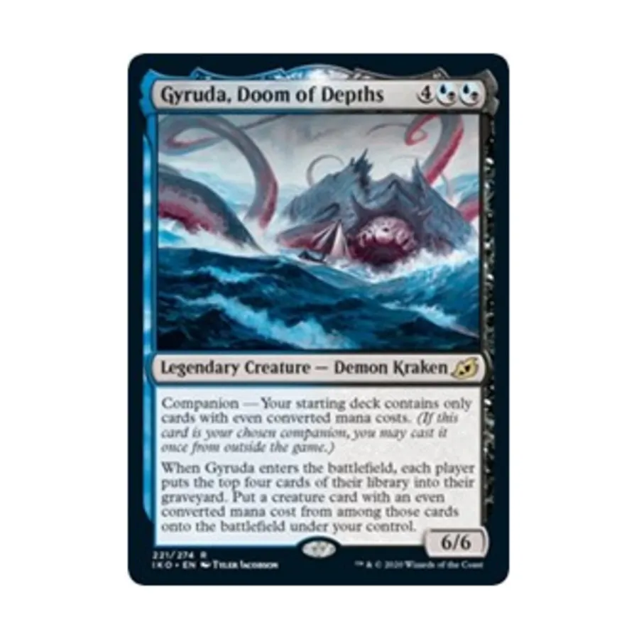 CCG Гируда, Гибель глубин (клавиша R), MTG - Ikoria - Lair of Behemoths
CCG Гируда, Гибель глубин (клавиша R), MTG - Ikoria - Lair of Behemoths