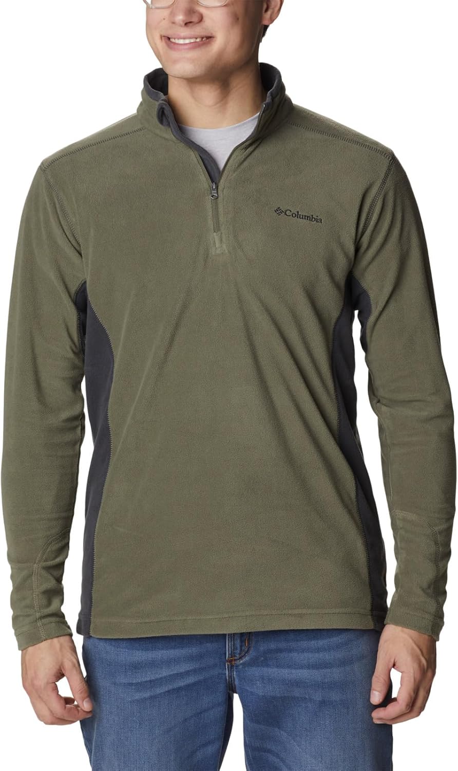 Columbia Men's Klamath Range II Half Zip, Stone Green/Shark, Зеленый, Columbia Men's Klamath Range II Half Zip, Stone Green/Shark
Columbia Men's Klamath Range II Half Zip, Stone Green/Shark, Зеленый, Columbia Men's Klamath Range II Half Zip, Stone Green/Shark