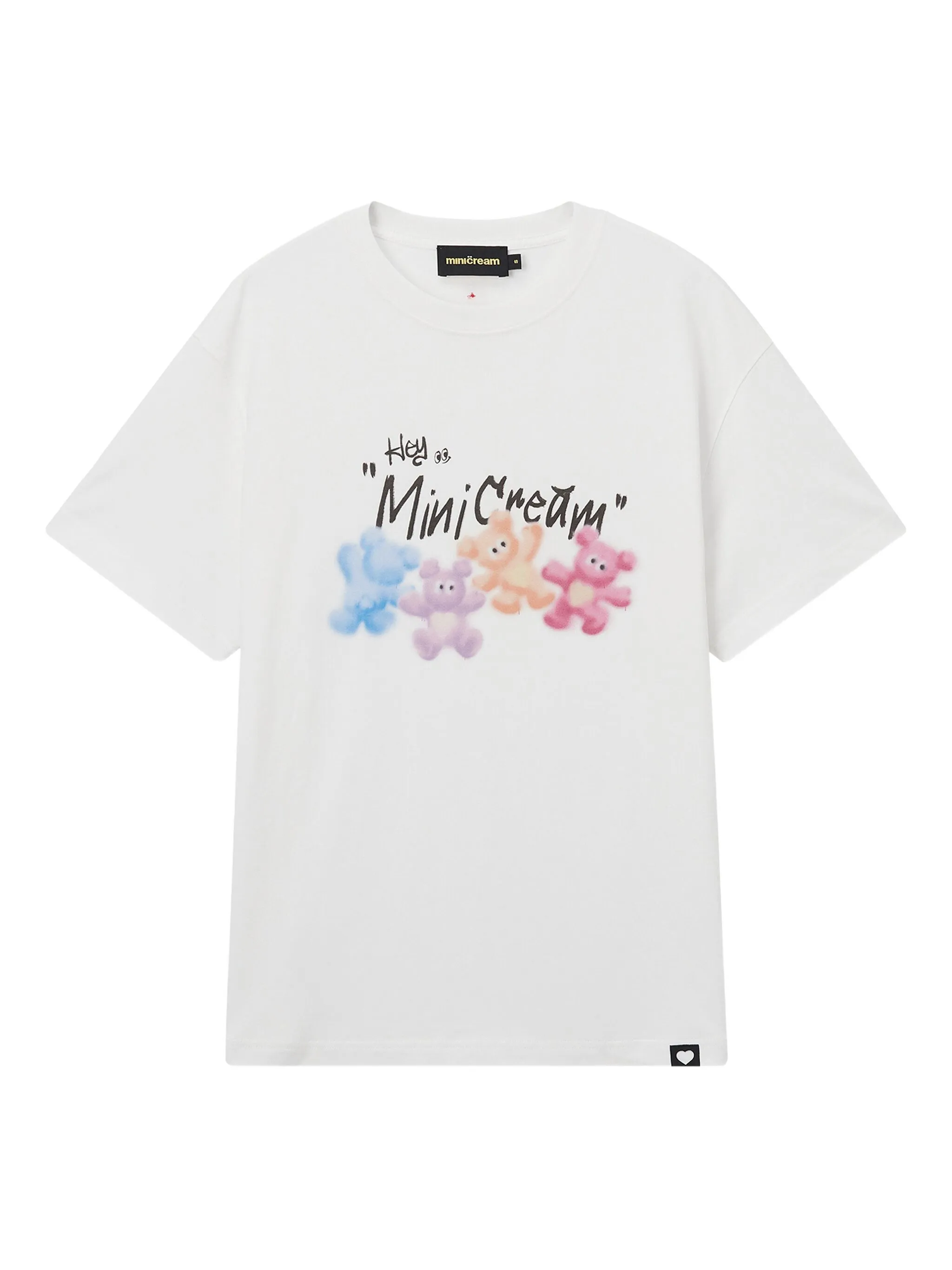 Базовая футболка Mini Cream, белый
Базовая футболка Mini Cream, белый