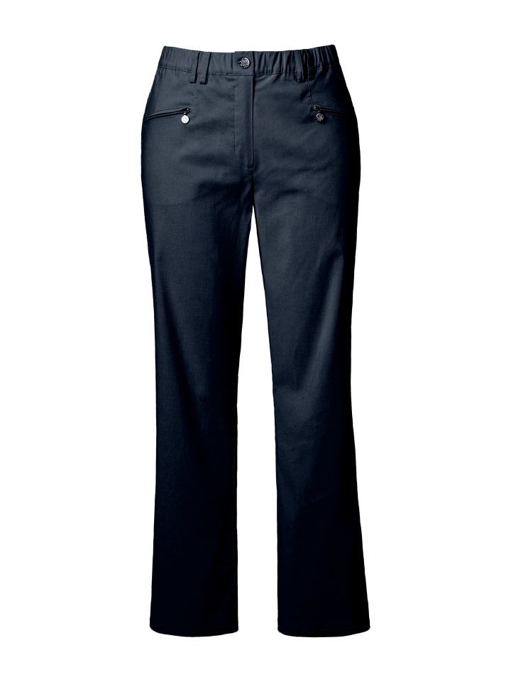 Тканевые брюки Ulla Popken, черный
Тканевые брюки Ulla Popken, черный