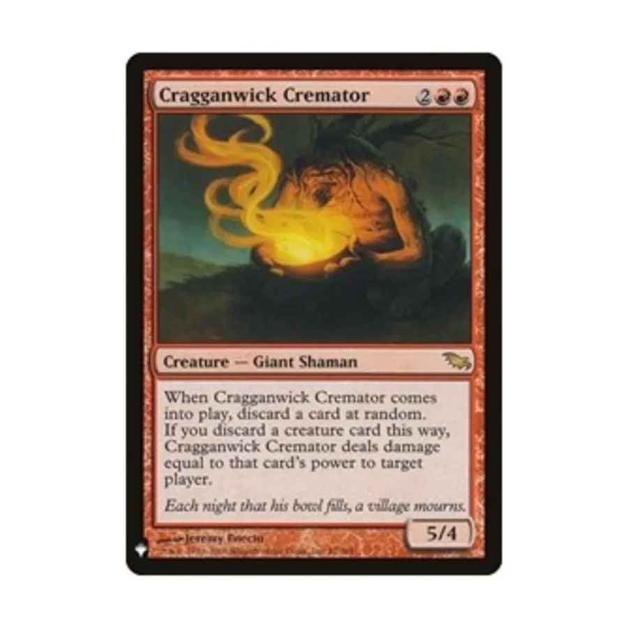 CCG Крематор Крагганвик (клавиша R), MTG - The List Reprints
CCG Крематор Крагганвик (клавиша R), MTG - The List Reprints