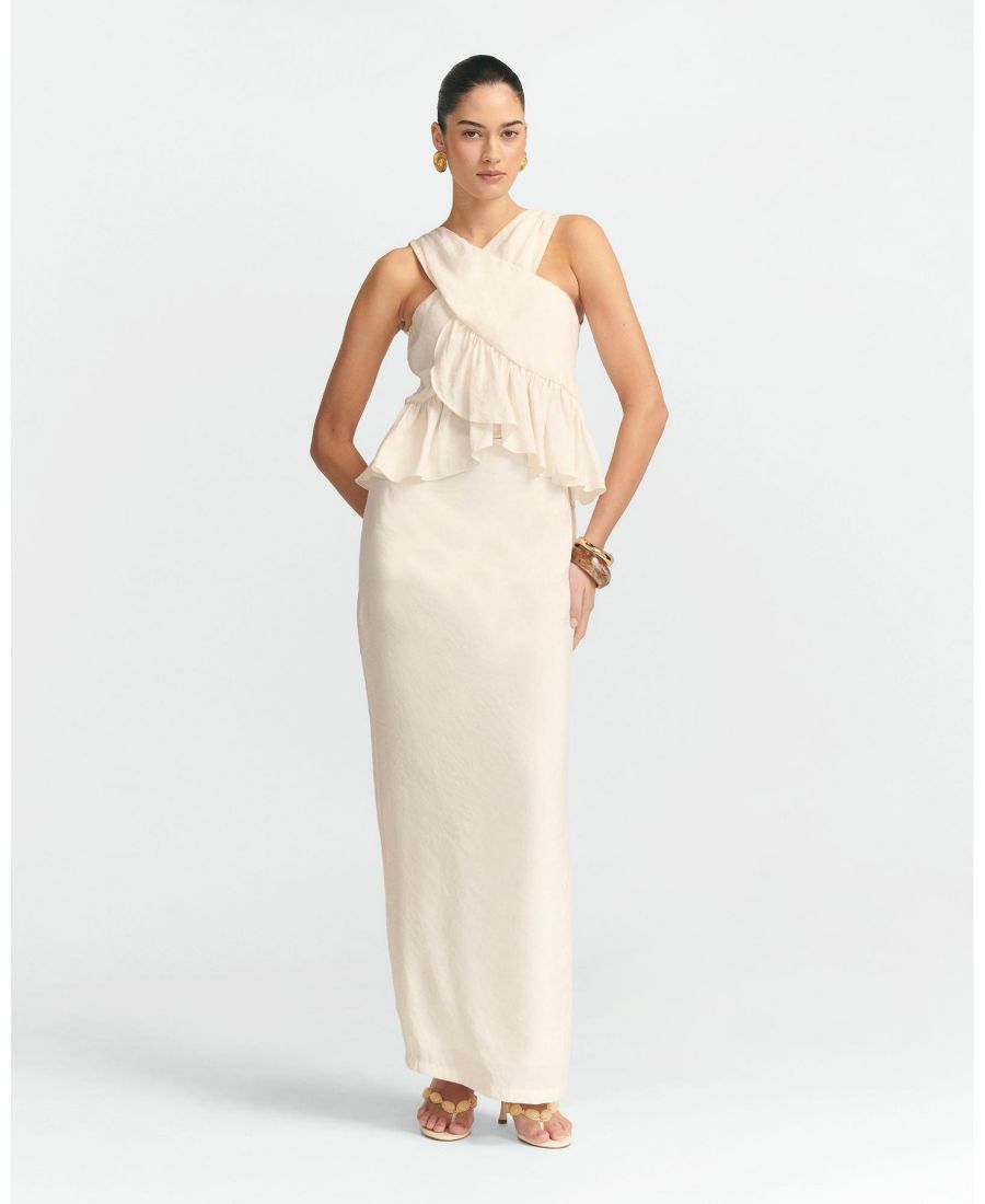 Женское макси-платье с алоэ ST MRLO, Cream
Женское макси-платье с алоэ ST MRLO, Cream