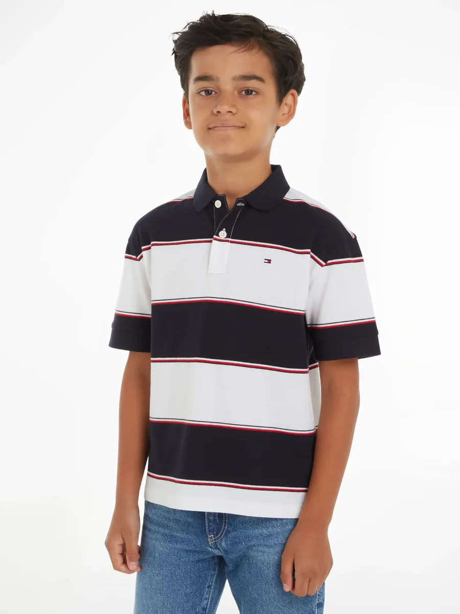 Рубашка-поло Tommy Hilfiger "GLOBAL RUGBY STRIPE POLO S/S", дети до 16 лет, белый
Рубашка-поло Tommy Hilfiger "GLOBAL RUGBY STRIPE POLO S/S", дети до 16 лет, белый