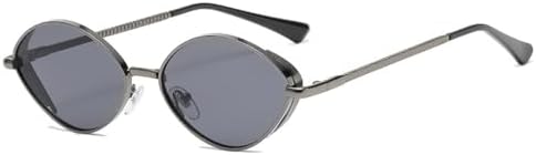 Солнцезащитные очки овальной формы 2027 года для женщин, с дужками из витой стали, винтажная металлическая оправа, защита от ультрафиолета UV400 MTZJH, S21032-c03-full Gray
Солнцезащитные очки овальной формы 2027 года для женщин, с дужками из витой стали, винтажная металлическая оправа, защита от ультрафиолета UV400 MTZJH, S21032-c03-full Gray