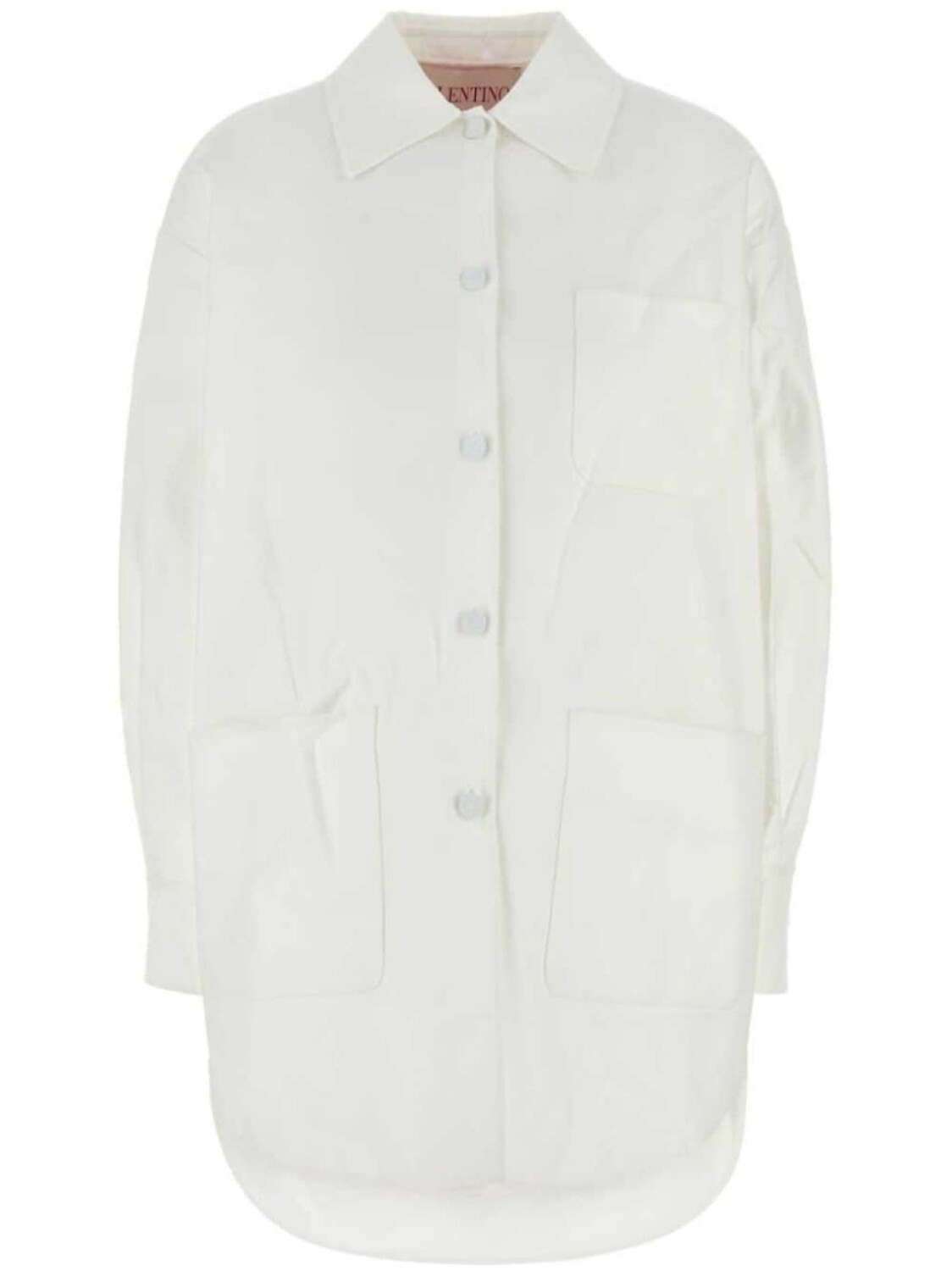 Рубашка-пиджак на пуговицах от Valentino Garavani, белый 
Рубашка-пиджак на пуговицах от Valentino Garavani, белый