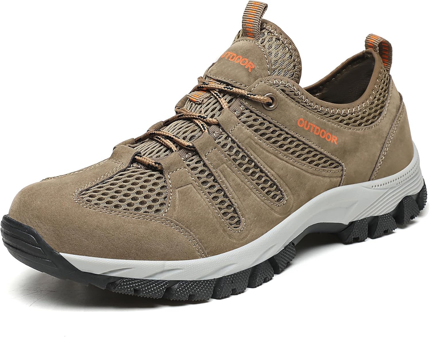 Мужские походные кроссовки для улицы с дышащей сеткой, противоскользящие, для спорта, ходьбы, путешествий и повседневной активности на свежем воздухе Qacksv, коричневый
Мужские походные кроссовки для улицы с дышащей сеткой, противоскользящие, для спорта, ходьбы, путешествий и повседневной активности на свежем воздухе Qacksv, коричневый