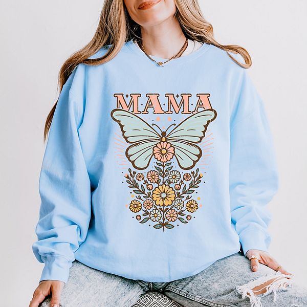 Свитшот Mama butterfly floral lightweight garment dyed Simply Sage Market, Hydrangea
Свитшот Mama butterfly floral lightweight garment dyed Simply Sage Market, Hydrangea