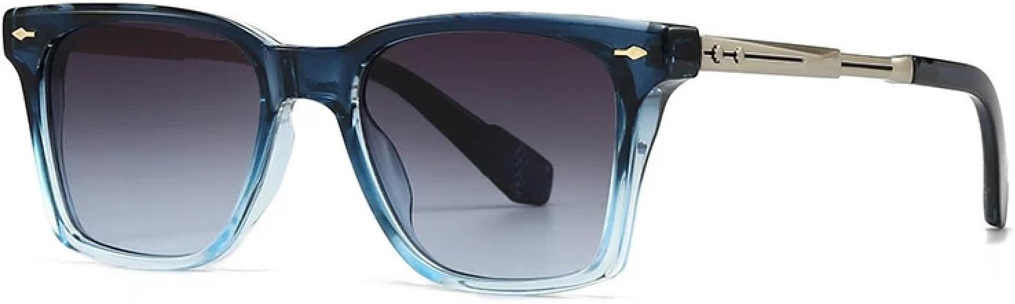 Ретро женские солнцезащитные очки класса люкс с заклепками, модные мужские солнцезащитные очки с градиентным переходом цвета, солнцезащитные очки UV400 TVTBBVV, Blue Gray Gradient
Ретро женские солнцезащитные очки класса люкс с заклепками, модные мужские солнцезащитные очки с градиентным переходом цвета, солнцезащитные очки UV400 TVTBBVV, Blue Gray Gradient