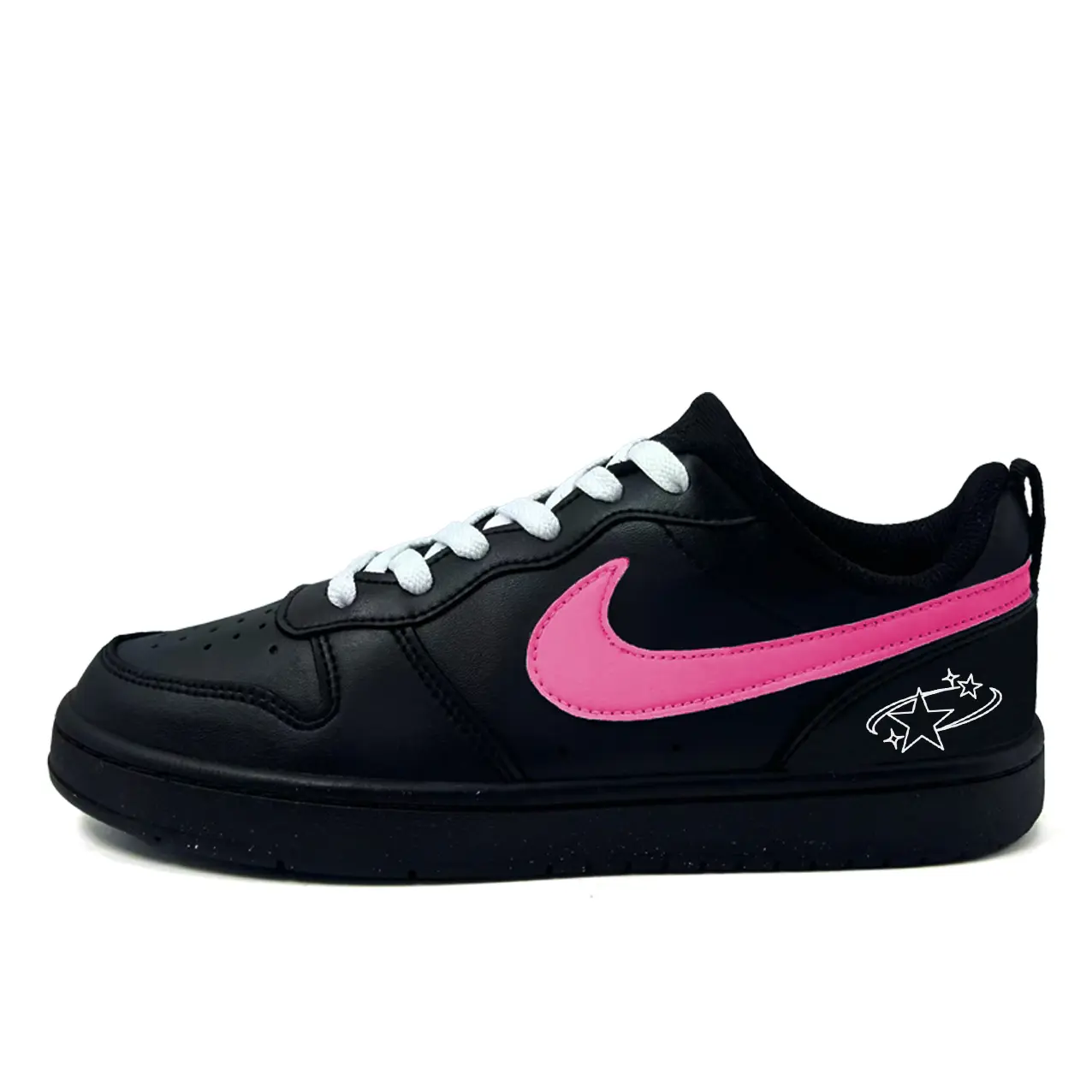 Nike Детские скейтбордистские кроссовки Court Borough Sparkle Star Hook с противоскользящим покрытием, черные, для подростков
Nike Детские скейтбордистские кроссовки Court Borough Sparkle Star Hook с противоскользящим покрытием, черные, для подростков