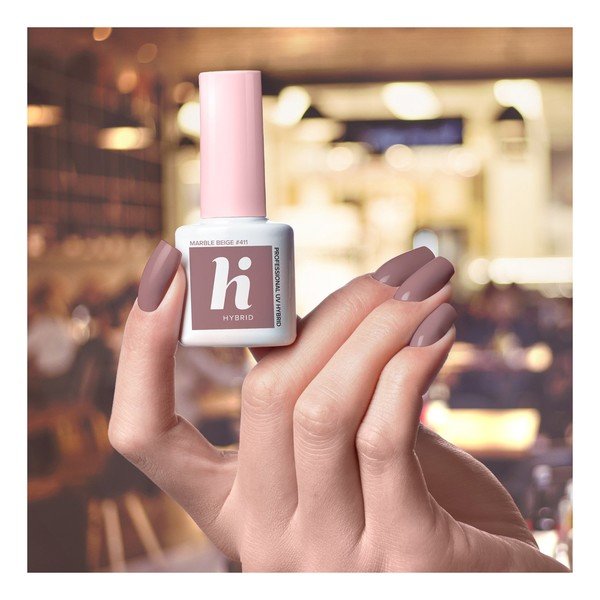 Hi Hybrid, гибридный лак 411 Мраморный бежевый, 5 мл
Hi Hybrid, гибридный лак 411 Мраморный бежевый, 5 мл