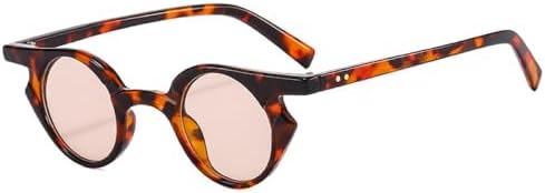 Сексуальные круглые солнцезащитные очки для женщин, модные солнцезащитные очки в маленькой оправе с защитой от УФ-излучения UV400, панк-стиль, ретро-очки UV400 MTZJH, C9leopard-lightbrown
Сексуальные круглые солнцезащитные очки для женщин, модные солнцезащитные очки в маленькой оправе с защитой от УФ-излучения UV400, панк-стиль, ретро-очки UV400 MTZJH, C9leopard-lightbrown