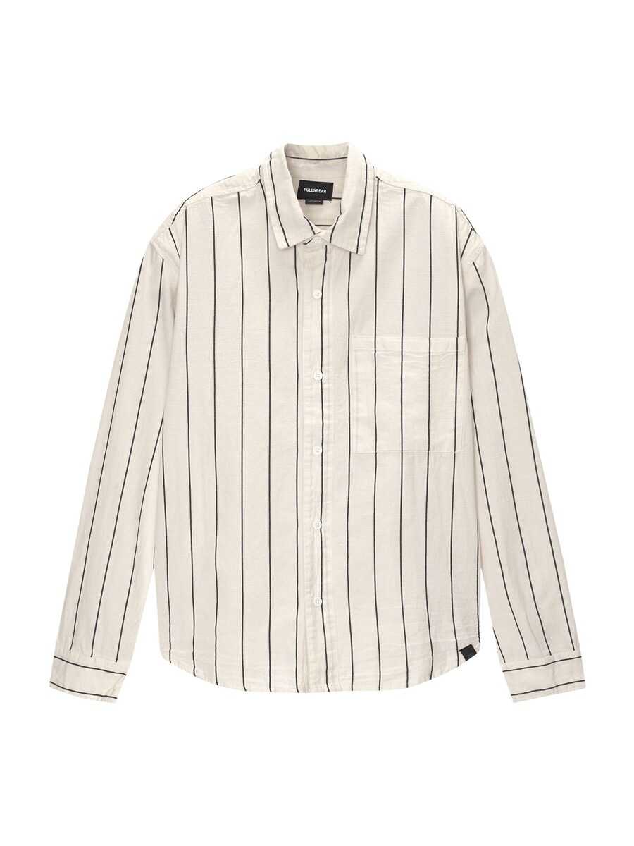 Повседневная рубашка Pull&Bear Comfort fit Button Up Shirt, натуральный белый
Повседневная рубашка Pull&Bear Comfort fit Button Up Shirt, натуральный белый