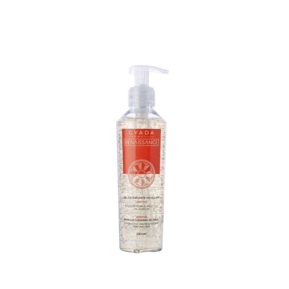 Очищающий гель для лица Renaissance gel detergente micellare lenitivo Gyada cosmetics, 200 мл
Очищающий гель для лица Renaissance gel detergente micellare lenitivo Gyada cosmetics, 200 мл