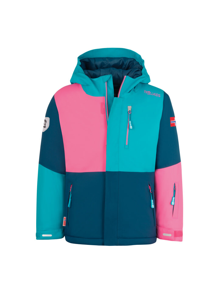 Лыжная куртка Trollkids Hallingdal, цвет dark turquoise
Лыжная куртка Trollkids Hallingdal, цвет dark turquoise