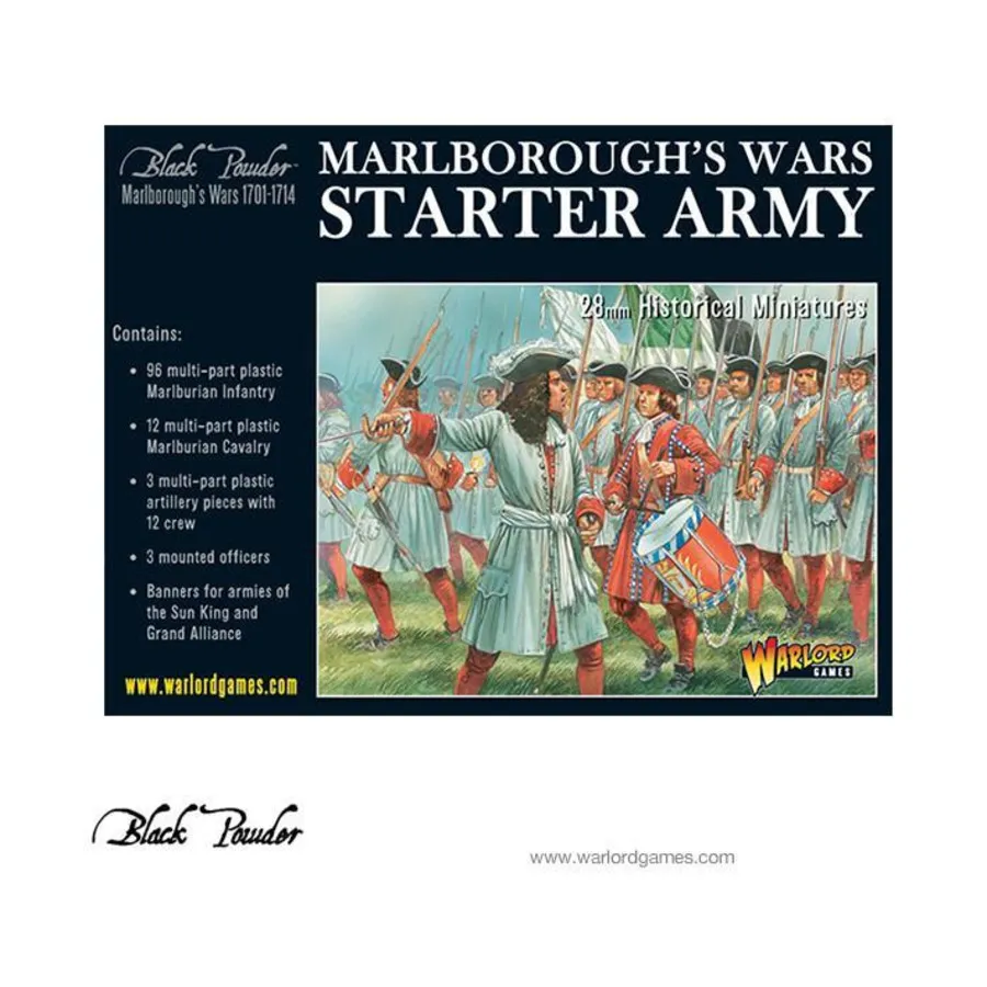Стартовая армия войн Мальборо, Black Powder - Marlborough's Wars 1701-1714 (28mm)
Стартовая армия войн Мальборо, Black Powder - Marlborough's Wars 1701-1714 (28mm)